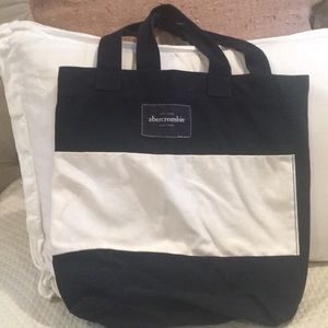 Abercrombie nautical duffle bag